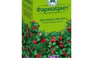 Листья брусники как мочегонное средство как принимать